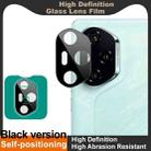 For Honor 300 Pro imak Black Version HD Glass Rear Camera Lens Film, Self-positioning Version - 3