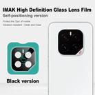 For Honor GT Pro imak Black Version HD Glass Rear Camera Lens Film, Self-positioning Version - 2