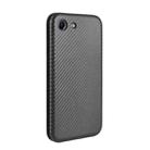 For Sony Xperia Ace Carbon Fiber Texture Horizontal Flip TPU + PC + PU Leather Case with Card Slot(Black) - 3