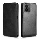 For HMD Fusion 5G Magnetic Vertical Flip Leather Phone Case(Black) - 2