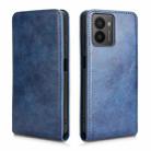 For HMD Fusion 5G Magnetic Vertical Flip Leather Phone Case(Blue) - 2