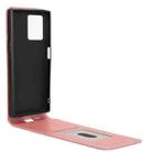 For HMD Skyline 5G Magnetic Vertical Flip Leather Phone Case(Rose Gold) - 3