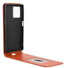 For HMD Skyline 5G Magnetic Vertical Flip Leather Phone Case(Brown) - 3