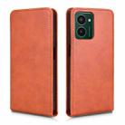 For HMD Pulse / Pulse Pro / Pulse+ Magnetic Vertical Flip Leather Phone Case(Brown) - 2