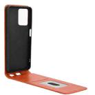 For HMD Pulse / Pulse Pro / Pulse+ Magnetic Vertical Flip Leather Phone Case(Brown) - 3