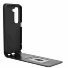 For Infinix Hot 50 5G Magnetic Vertical Flip Leather Phone Case(Black) - 3