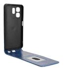 For Infinix Hot 50i 4G Magnetic Vertical Flip Leather Phone Case(Blue) - 3