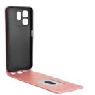 For Infinix Hot 50i 4G Magnetic Vertical Flip Leather Phone Case(Rose Gold) - 3