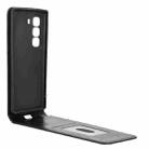 For Infinix Hot 50 Pro+ 4G Magnetic Vertical Flip Leather Phone Case(Black) - 3