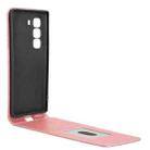 For Infinix Hot 50 Pro+ 4G Magnetic Vertical Flip Leather Phone Case(Rose Gold) - 3