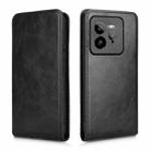 For Realme GT 7 Pro 5G Magnetic Vertical Flip Leather Phone Case(Black) - 2