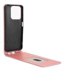 For Realme Note 60 4G / C63 4G / C61 4G Magnetic Vertical Flip Leather Phone Case(Rose Gold) - 3