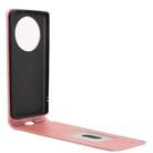 For Realme 14 Pro Lite / 13 Pro Global Magnetic Vertical Flip Leather Phone Case(Rose Gold) - 3