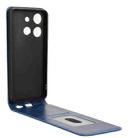 For TCL 503 Magnetic Vertical Flip Leather Phone Case(Blue) - 3