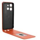 For TCL 503 Magnetic Vertical Flip Leather Phone Case(Brown) - 3