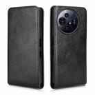 For TCL 50 Nxtpaper 5G Magnetic Vertical Flip Leather Phone Case(Black) - 2