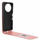 For TCL 50 Nxtpaper 5G Magnetic Vertical Flip Leather Phone Case(Rose Gold) - 3