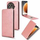 For Tecno Camon 30S 4G / Camon 30S Pro 4G Magnetic Vertical Flip Leather Phone Case(Rose Gold) - 1