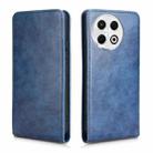 For Tecno Spark 30 Pro 4G Magnetic Vertical Flip Leather Phone Case(Blue) - 2