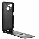 For Tecno Spark Go 1 / Pop 9 4G Magnetic Vertical Flip Leather Phone Case(Black) - 3