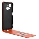 For Tecno Spark Go 1 / Pop 9 4G Magnetic Vertical Flip Leather Phone Case(Brown) - 3