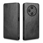 For Tecno Spark 30C Magnetic Vertical Flip Leather Phone Case(Black) - 2