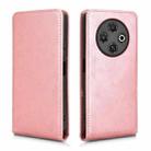 For Tecno Spark 30C Magnetic Vertical Flip Leather Phone Case(Rose Gold) - 2