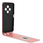 For Tecno Spark 30C Magnetic Vertical Flip Leather Phone Case(Rose Gold) - 3