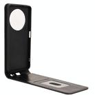 For Tecno Spark 30 4G Magnetic Vertical Flip Leather Phone Case(Black) - 3