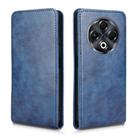 For Tecno Spark 30 4G Magnetic Vertical Flip Leather Phone Case(Blue) - 2