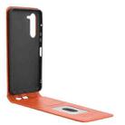 For Fujitsu Arrows F-51E We2 Plus Magnetic Vertical Flip Leather Phone Case(Brown) - 3