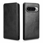 For Google Pixel 9 Magnetic Vertical Flip Leather Phone Case(Black) - 2