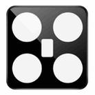 For Xiaomi 15 Pro imak Black Version HD Glass Rear Camera Lens Film, Self-positioning Version - 2