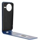 For Redmi K80 5G / K80 Pro Magnetic Vertical Flip Leather Phone Case(Blue) - 3