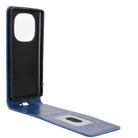 For Redmi Note 14 Pro 5G / Note 14 Pro+ Magnetic Vertical Flip Leather Phone Case(Blue) - 3