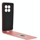 For Redmi Note 14 Pro 4G Magnetic Vertical Flip Leather Phone Case(Rose Gold) - 3