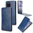 For Huawei nova 13 Pro Magnetic Vertical Flip Leather Phone Case(Blue) - 1