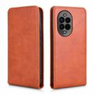 For Huawei nova 13 Pro Magnetic Vertical Flip Leather Phone Case(Brown) - 2