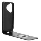 For Huawei Pura 70 5G Magnetic Vertical Flip Leather Phone Case(Black) - 3