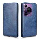 For Huawei Pura 70 Pro 5G / 70 Pro+ 5G Magnetic Vertical Flip Leather Phone Case(Blue) - 2