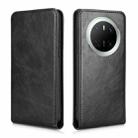 For Huawei Mate 70 Magnetic Vertical Flip Leather Phone Case(Black) - 2