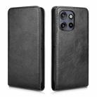 For Motorola Moto S50 5G / Edge 50 Neo 5G Magnetic Vertical Flip Leather Phone Case(Black) - 2