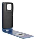 For Motorola Moto S50 5G / Edge 50 Neo 5G Magnetic Vertical Flip Leather Phone Case(Blue) - 3