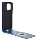 For Motorola Edge 50 Pro 5G Magnetic Vertical Flip Leather Phone Case(Blue) - 3