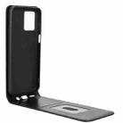 For Motorola Moto G54 5G Magnetic Vertical Flip Leather Phone Case(Black) - 3