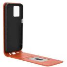 For Motorola Moto G54 5G Magnetic Vertical Flip Leather Phone Case(Brown) - 3