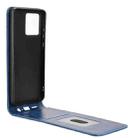 For Motorola Moto G84 5G Magnetic Vertical Flip Leather Phone Case(Blue) - 3