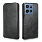 For Motorola Moto G Power 2025 Magnetic Vertical Flip Leather Phone Case(Black) - 2