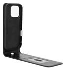 For iPhone 16 Pro Max Magnetic Vertical Flip Leather Phone Case(Black) - 3