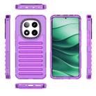 For Redmi Note 14 Pro 5G High Transparency TPU Hybrid PC Airbag Phone Case(Transparent Purple) - 2